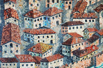 Alstadt Mittelalter, Mosaik, Scoula Silimbergo, Italia
