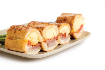 sandwiches on plate