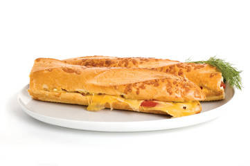two long delicious sandwiches