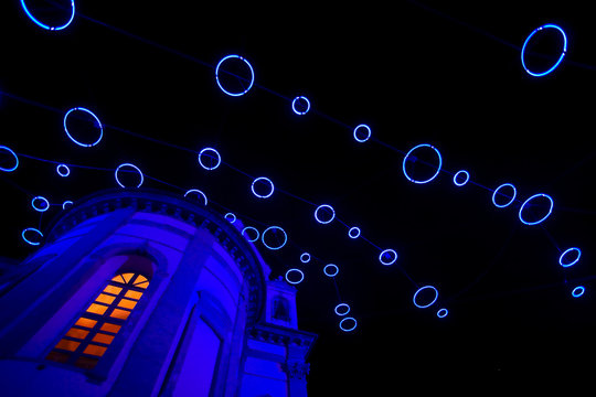 Luci d'artista - contemporary art.