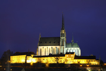 Obraz premium Cathedral of St. Peter and Paul in Brno