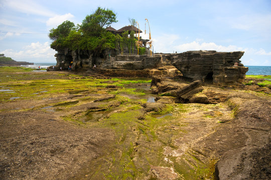 The Tanah Lot Temple, Bali, Indonesia.