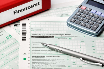 Formular f&uuml;r den Lohnsteuerjahresausgleich