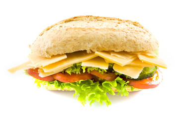 Healthy cheese sandwich