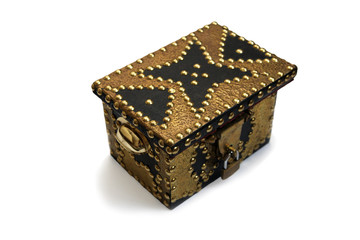 Small treasure chest.