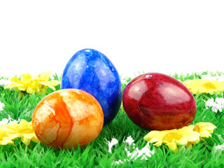 3 bunte Ostereier I