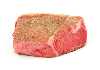 Seasoned bottom round roast