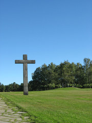Fototapeta na wymiar Cmentarz w Sztokholmie (dziedzictwo UNESCO)