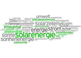 Solarenergie / Sonnenenergie - Erneuerbare Energien
