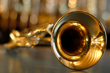 Fototapeta na wymiar Solo Trumpet