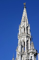 Fototapeta na wymiar Wieża zamkowa w Brukseli