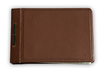 olb photo-album cover isolated on white background