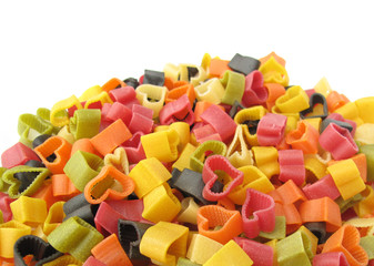 Pasta lovely hearts
