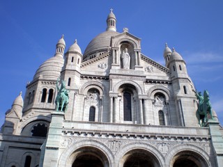 Fototapeta na wymiar Sacre Coeur in Paris