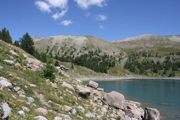 lac d'allos mercantour alpes montagne mountain lake nature