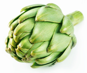 Obraz premium Artichoke on a white background