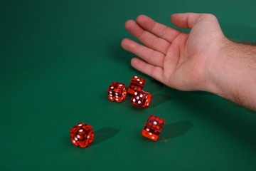 Rote Würfel Gewinner