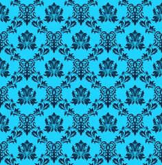 Poster damask seamless pattern © Konovalov Pavel