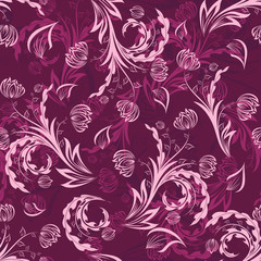 floral seamless pattern
