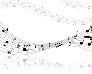 Fototapeta premium musical background