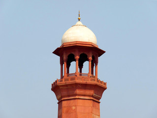 Top of Badshahi Mosque's Minaret