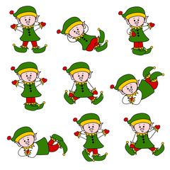 Xmas Cute Elf Set