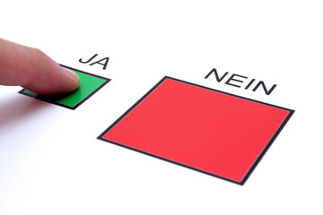 zeigefinger ja nein