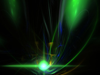 Abstract green background