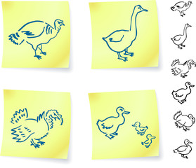 .original vector illustration.6 color versions included