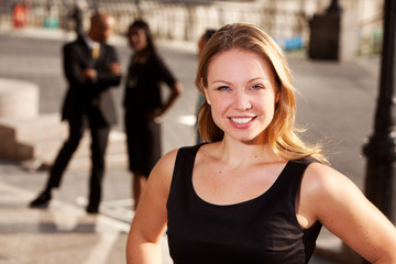 Three Business People