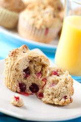 Cranberry muffins