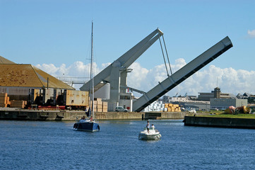 Ponte mobile a St Malo