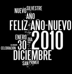 Obraz premium Feliz Año Nuevo ! 2010