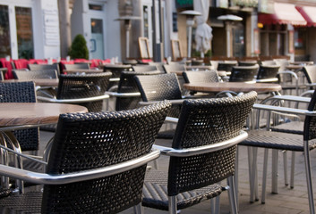Straßencafe