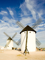 windmills, Campo de Criptana, Castile-La Mancha, Spain