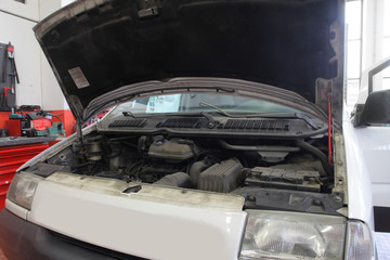 broken lorry