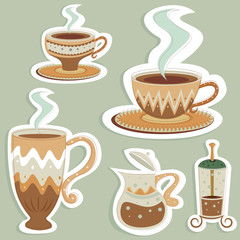 coffee designs vector