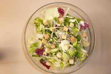 bunter Blattsalat