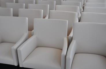 Obraz premium Stuhlreihen