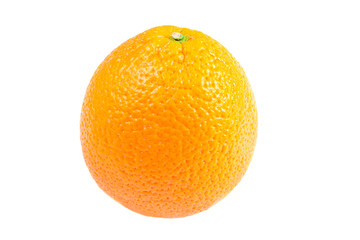 fresh orange isolated on white
