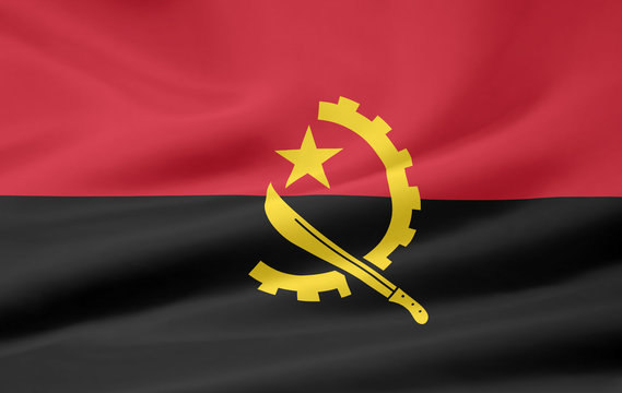 Flagge von Angola