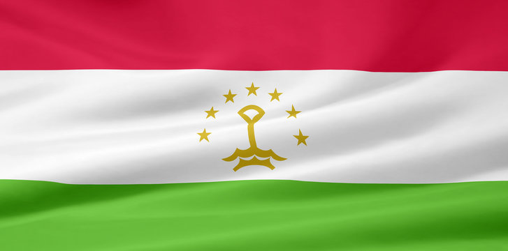 Flagge von Tadschikistan