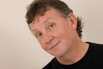 Obraz premium happy middle aged man