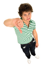Thumbs down