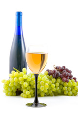 Obraz na płótnie Canvas Wine and grapes