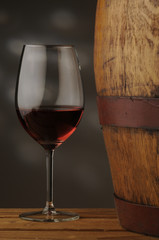 Vino con botte