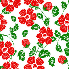 floral seamless pattern