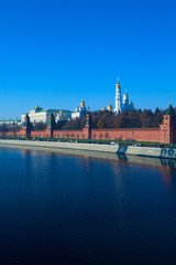 Kremlin & Moskva river, Moscow, Russia