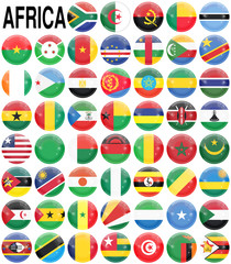 african flags