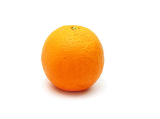 Orange isolated on white background with shadow